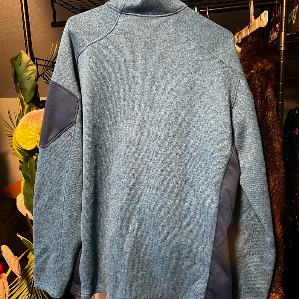 Spyder Blue sweater jacket - Picture 2 of 6